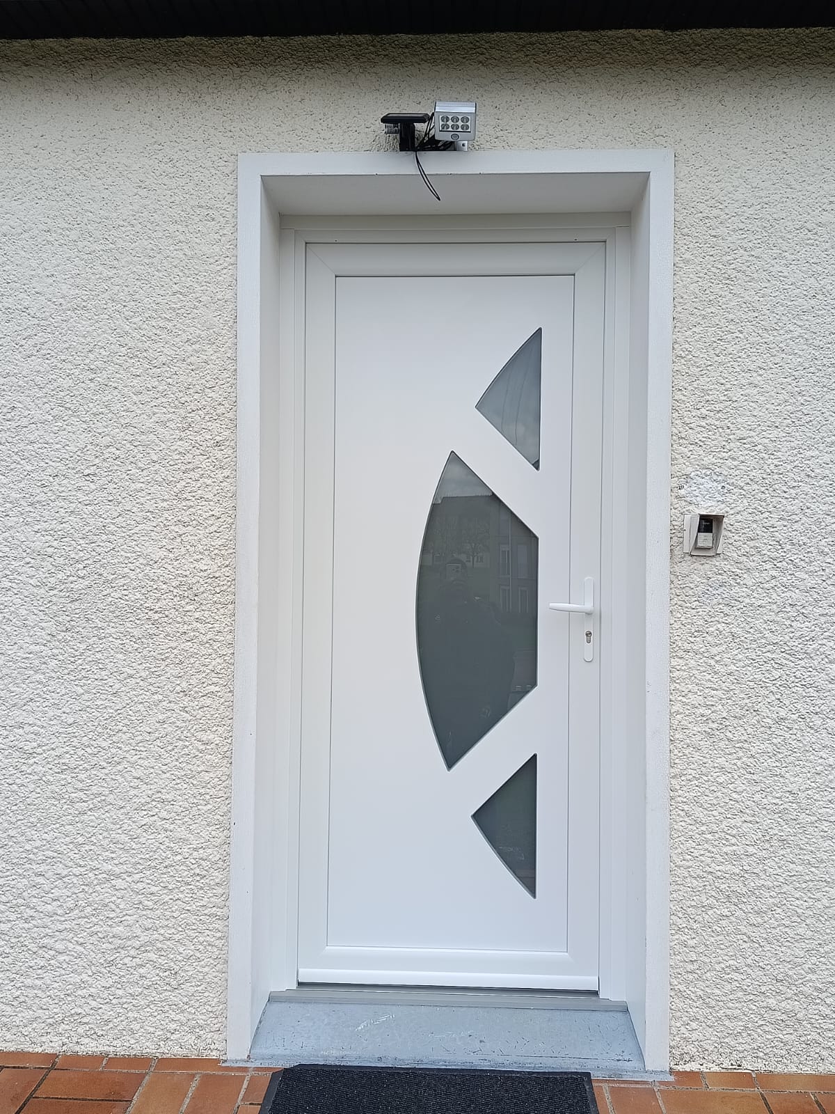 Porte d'entrée PVC