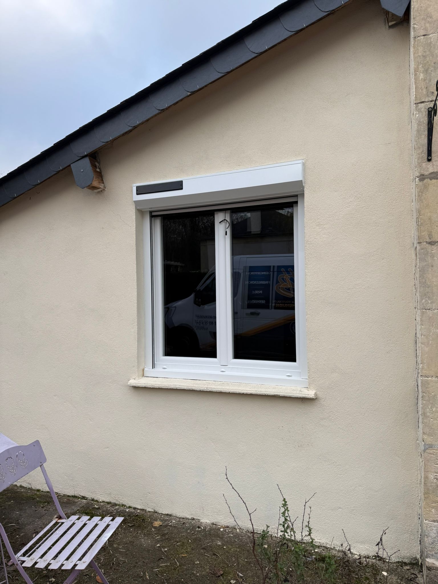 Fenêtre aluminium ouvrant caché
